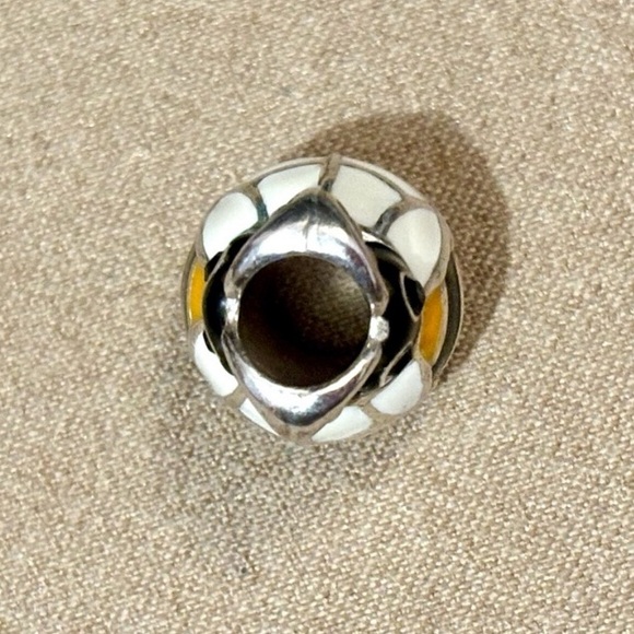 Large Bumblebee Charm Brighton Enamel Bead Bee Spacer - Picture 4 of 15